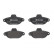 Kit de plaquettes de frein, frein à disque P 23 096 Brembo