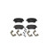 Kit de plaquettes de frein, frein à disque P 23 102 Brembo, Vignette 3