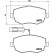 Kit de plaquettes de frein, frein à disque P 23 128 Brembo, Vignette 2