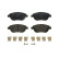 Kit de plaquettes de frein, frein à disque P 23 153 Brembo, Vignette 4