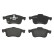 Kit de plaquettes de frein, frein à disque P 23 155 Brembo