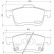 Kit de plaquettes de frein, frein à disque P 23 167 Brembo, Vignette 2