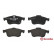 Kit de plaquettes de frein, frein à disque P 23 167 Brembo, Vignette 3