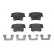 Kit de plaquettes de frein, frein à disque P 23 175 Brembo