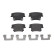 Kit de plaquettes de frein, frein à disque P 23 175 Brembo, Vignette 3
