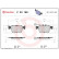 Kit de plaquettes de frein, frein à disque P 23 180 Brembo