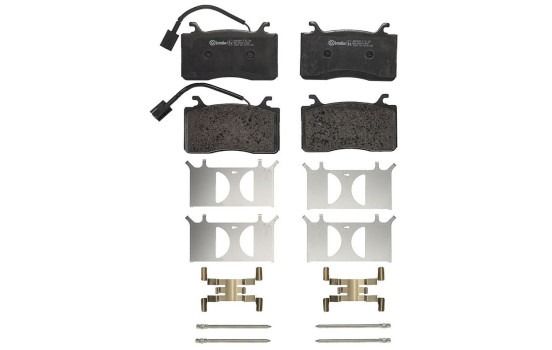 Kit de plaquettes de frein, frein à disque P 23 185 Brembo, Image 2