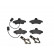 Kit de plaquettes de frein, frein à disque P 24 038 Brembo