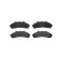 Kit de plaquettes de frein, frein à disque P 24 041 Brembo, Vignette 3
