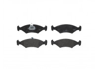 Kit de plaquettes de frein, frein à disque P 24 043 Brembo