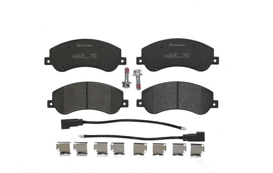 Kit de plaquettes de frein, frein à disque P 24 064 Brembo