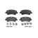 Kit de plaquettes de frein, frein à disque P 24 160 Brembo, Vignette 3