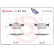 Kit de plaquettes de frein, frein à disque P 24 175 Brembo, Vignette 2
