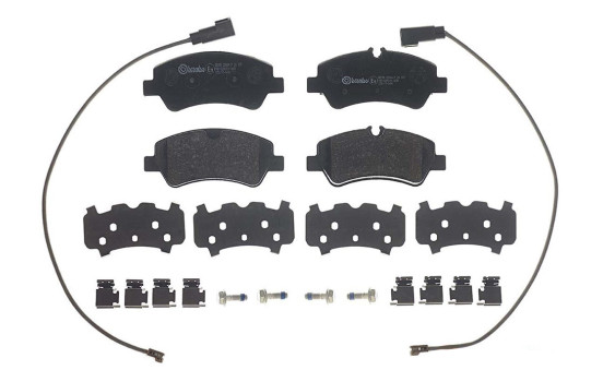 Kit de plaquettes de frein, frein à disque P 24 187 Brembo