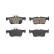 Kit de plaquettes de frein, frein à disque P 24 201 Brembo, Vignette 2