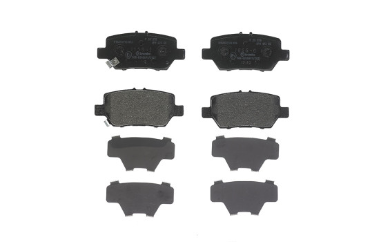 Kit de plaquettes de frein, frein à disque P 28 078 Brembo
