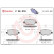 Kit de plaquettes de frein, frein à disque P 28 078 Brembo, Vignette 2