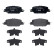 Kit de plaquettes de frein, frein à disque P 28 097 Brembo