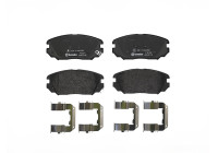 Kit de plaquettes de frein, frein à disque P 30 031 Brembo