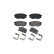 Kit de plaquettes de frein, frein à disque P 30 055 Brembo, Vignette 3