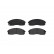 Kit de plaquettes de frein, frein à disque P 30 058 Brembo