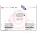 Kit de plaquettes de frein, frein à disque P 30 065 Brembo, Vignette 2
