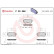 Kit de plaquettes de frein, frein à disque P 30 068 Brembo, Vignette 3