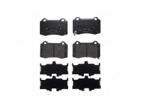 Kit de plaquettes de frein, frein à disque P 30 074 Brembo