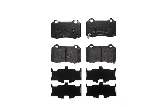 Kit de plaquettes de frein, frein à disque P 30 074 Brembo