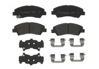 Kit de plaquettes de frein, frein à disque P 30 076 Brembo