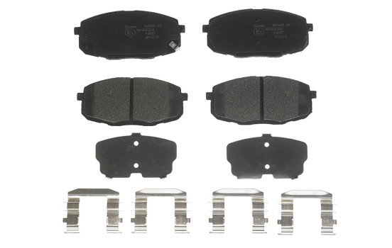 Kit de plaquettes de frein, frein à disque P 30 077 Brembo