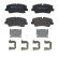 Kit de plaquettes de frein, frein à disque P 30 089 Brembo, Vignette 3