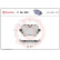 Kit de plaquettes de frein, frein à disque P 36 032 Brembo