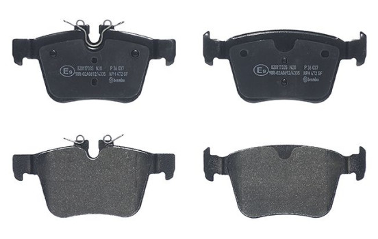 Kit de plaquettes de frein, frein à disque P 36 037 Brembo, Image 2
