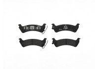 Kit de plaquettes de frein, frein à disque P 37 012 Brembo