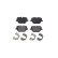 Kit de plaquettes de frein, frein à disque P 44 025 Brembo, Vignette 3