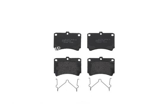Kit de plaquettes de frein, frein à disque P 49 016 Brembo