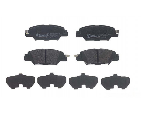 Kit de plaquettes de frein, frein à disque P 49 053 Brembo