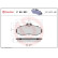 Kit de plaquettes de frein, frein à disque P 50 031 Brembo, Vignette 2