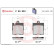 Kit de plaquettes de frein, frein à disque P 50 033 Brembo, Vignette 2