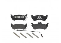 Kit de plaquettes de frein, frein à disque P 50 044 Brembo