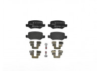 Kit de plaquettes de frein, frein à disque P 50 058 Brembo
