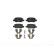 Kit de plaquettes de frein, frein à disque P 50 058 Brembo, Vignette 3