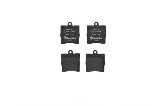 Kit de plaquettes de frein, frein à disque P 50 072 Brembo, Image 3