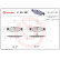 Kit de plaquettes de frein, frein à disque P 50 081 Brembo, Vignette 2