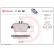 Kit de plaquettes de frein, frein à disque P 50 091 Brembo, Vignette 2