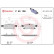 Kit de plaquettes de frein, frein à disque P 50 108 Brembo