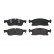 Kit de plaquettes de frein, frein à disque P 50 108 Brembo, Vignette 2