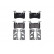 Kit de plaquettes de frein, frein à disque P 50 113 Brembo