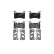Kit de plaquettes de frein, frein à disque P 50 113 Brembo, Vignette 3